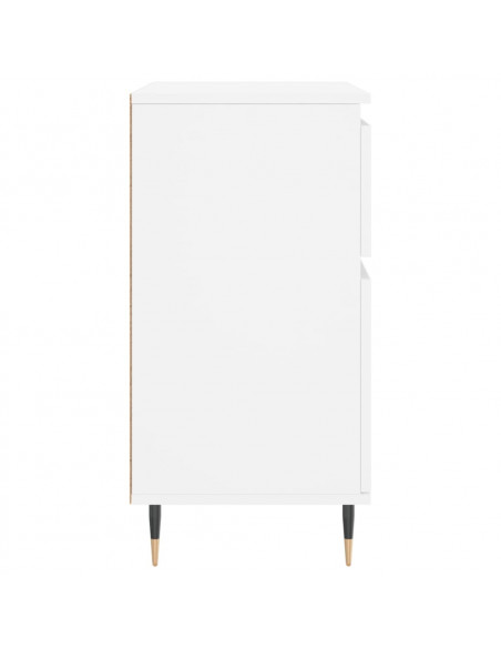 Credenza Bianca 60x35x70 cm in Legno Multistrato