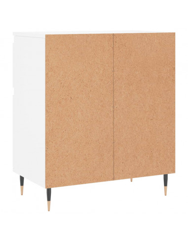 Credenza Bianca 60x35x70 cm in Legno Multistrato