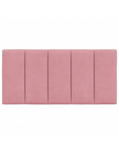 Cuscino Testiera Rosa 100 cm in Velluto