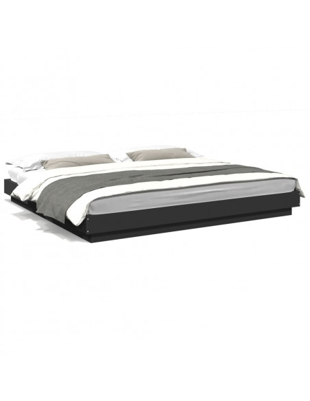 Giroletto Nero 200x200 cm in Legno Multistrato