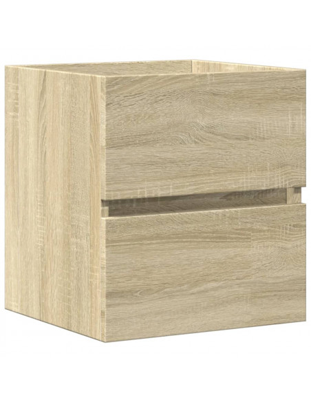 Mobile Lavabo Rovere Sonoma 41x38,5x45 cm in Legno Multistrato