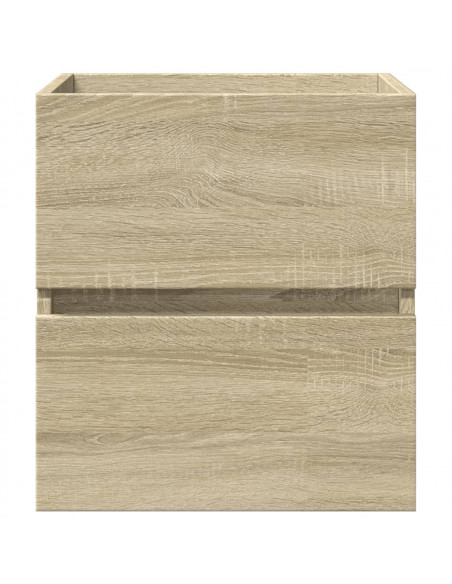 Mobile Lavabo Rovere Sonoma 41x38,5x45 cm in Legno Multistrato