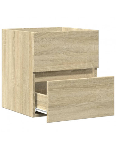 Mobile Lavabo Rovere Sonoma 41x38,5x45 cm in Legno Multistrato