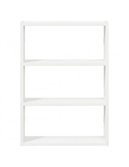 Scaffale a Parete Bianco 43x9x60 cm in Legno Multistrato