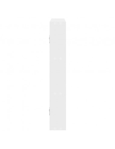 Scaffale a Parete Bianco 43x9x60 cm in Legno Multistrato