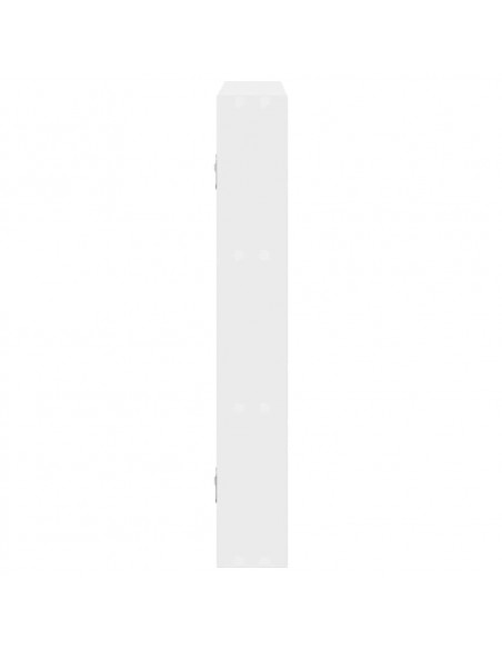 Scaffale a Parete Bianco 43x9x60 cm in Legno Multistrato