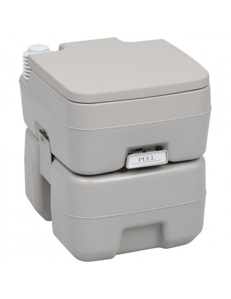 Set Toilette da Campeggio Portatile e Tanica d'Acqua