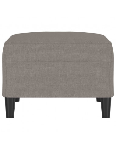 Poggiapiedi Tortora 70x55x41 cm in Tessuto