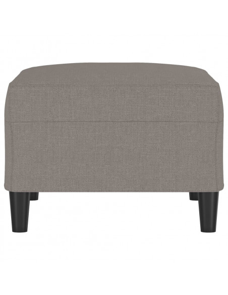 Poggiapiedi Tortora 70x55x41 cm in Tessuto