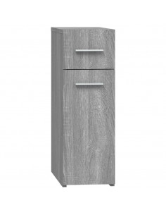 Mobile Farmacia Grigio Sonoma 20x45,5x60 cm Legno Multistrato 2