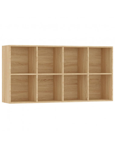 Libreria/Credenza Rovere Sonoma 66x30x130 cm Legno Multistrato
