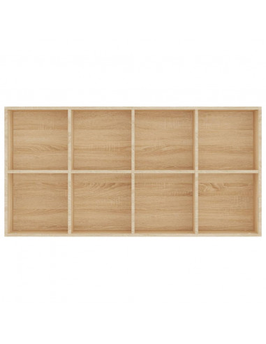 Libreria/Credenza Rovere Sonoma 66x30x130 cm Legno Multistrato