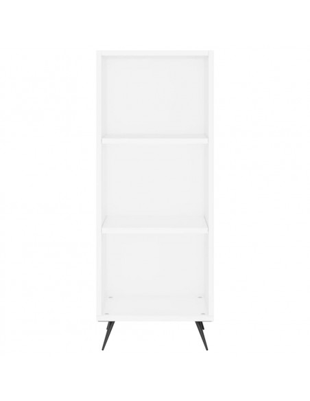 Scaffale Bianco 34,5x32,5x90 cm in Legno Multistrato