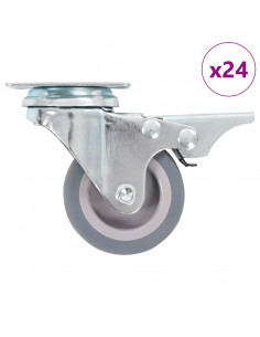 Ruote Girevoli 24 pz 50 mm 2