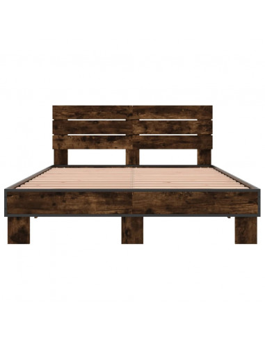 Giroletto Rovere Fumo 140x200 cm in Legno Multistrato Metallo