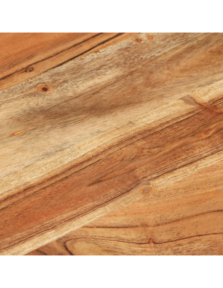 Tavolino 35x35x55 cm in Legno Massello di Acacia