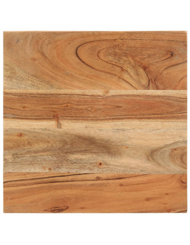 Tavolino 35x35x55 cm in Legno Massello di Acacia
