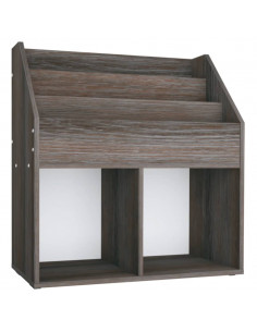 Portariviste Bimbi Grigio Rovere Sonoma 71x30x78,5 Multistrato 2