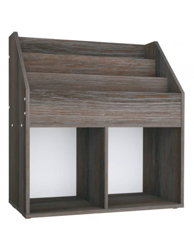 Portariviste Bimbi Grigio Rovere Sonoma 71x30x78,5 Multistrato