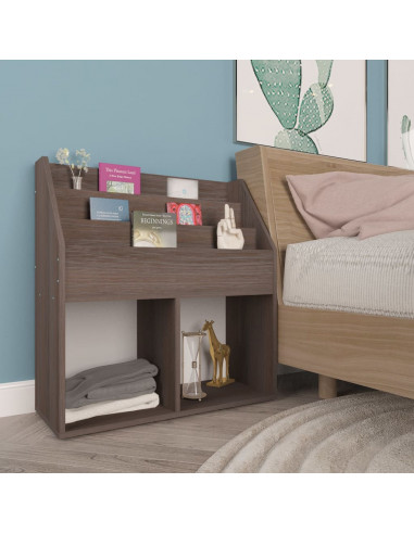 Portariviste Bimbi Grigio Rovere Sonoma 71x30x78,5 Multistrato