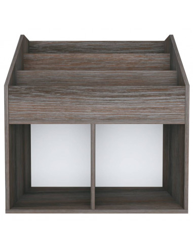 Portariviste Bimbi Grigio Rovere Sonoma 71x30x78,5 Multistrato