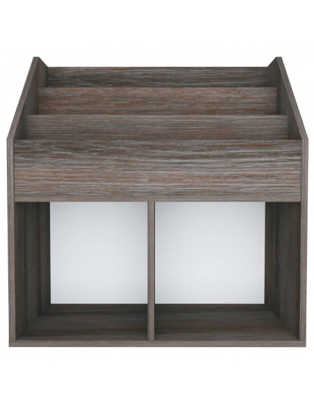 Portariviste Bimbi Grigio Rovere Sonoma 71x30x78,5 Multistrato