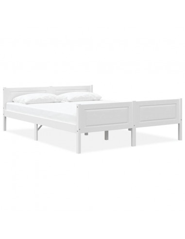 Giroletto Bianco in Massello di Pino 160x200 cm