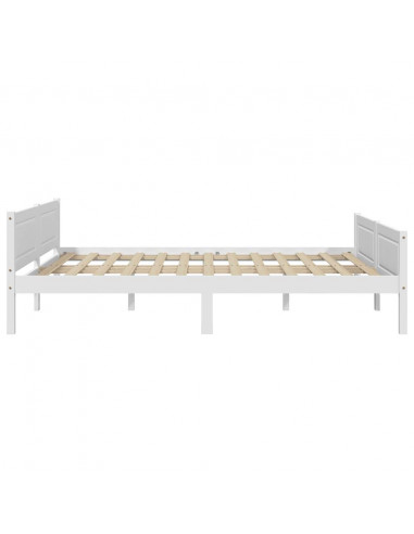 Giroletto Bianco in Massello di Pino 160x200 cm