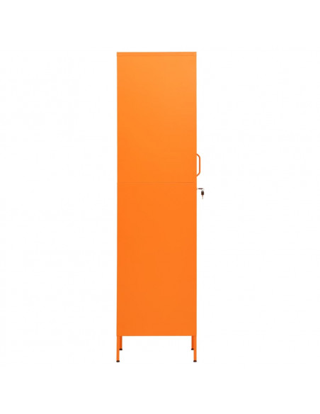 Armadio Arancione 35x46x180 cm in Acciaio