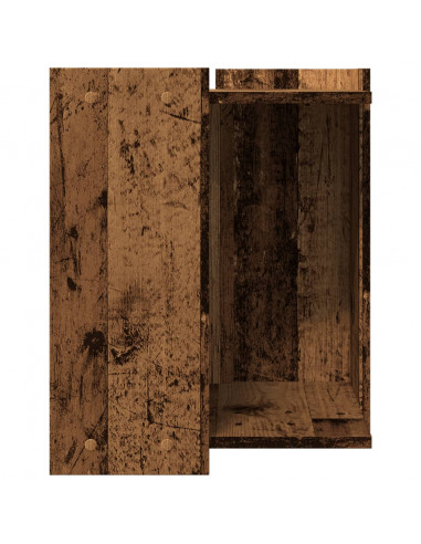 Recinto Lettiera Gatti Grigio Sonoma 60x40x40 cm in Truciolato