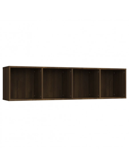 Libreria/Mobile TV Rovere Marrone 143x30x36cm Legno Multistrato