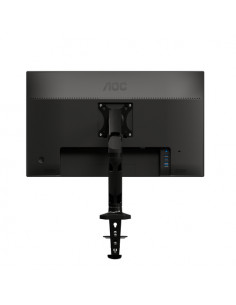 AOC AS110D0 Supporti a parete per TV 81,3 cm (32") Scrivania Nero 2