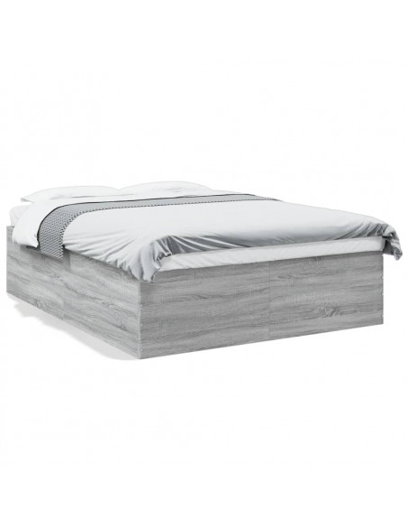 Giroletto Grigio Sonoma 160x200 cm in Legno Multistrato