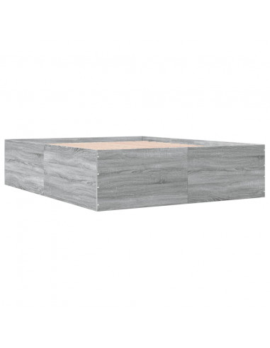 Giroletto Grigio Sonoma 160x200 cm in Legno Multistrato