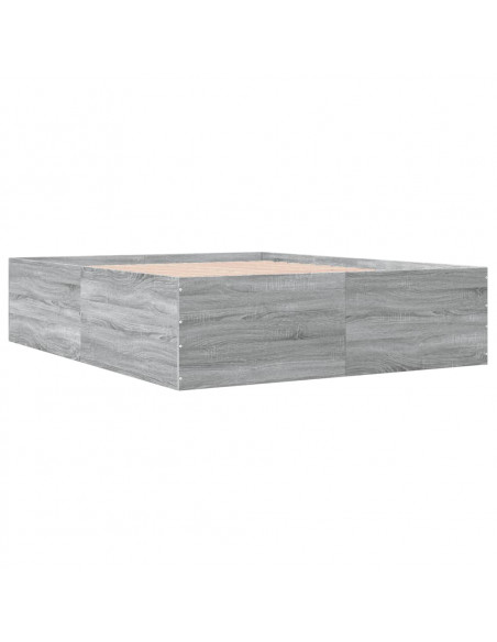 Giroletto Grigio Sonoma 160x200 cm in Legno Multistrato
