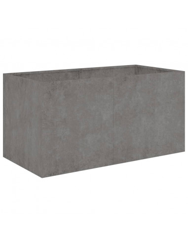 Fioriera 80x40x40 cm in Acciaio Corten