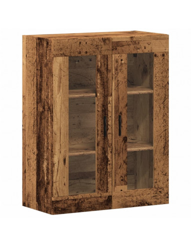 Mobile a Parete Legno Antico 69,5x34x90 cm