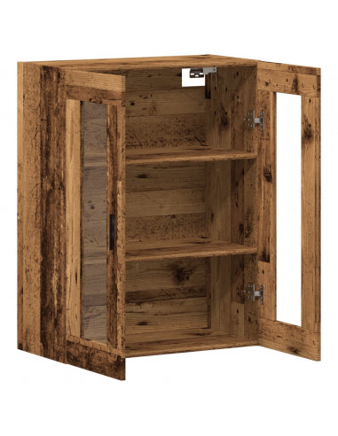 Mobile a Parete Legno Antico 69,5x34x90 cm