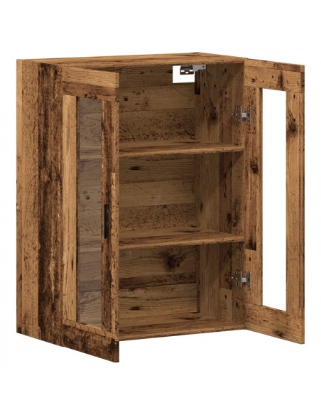 Mobile a Parete Legno Antico 69,5x34x90 cm