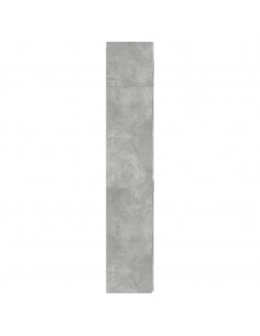 Armadietto Grigio Cemento 70x42,5x225 cm in Legno Multistrato 2