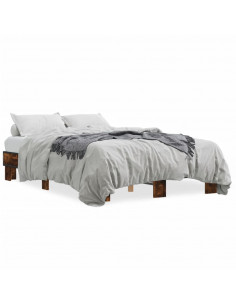 Giroletto Rovere Fumo 140x190 cm in Legno Multistrato Metallo 2