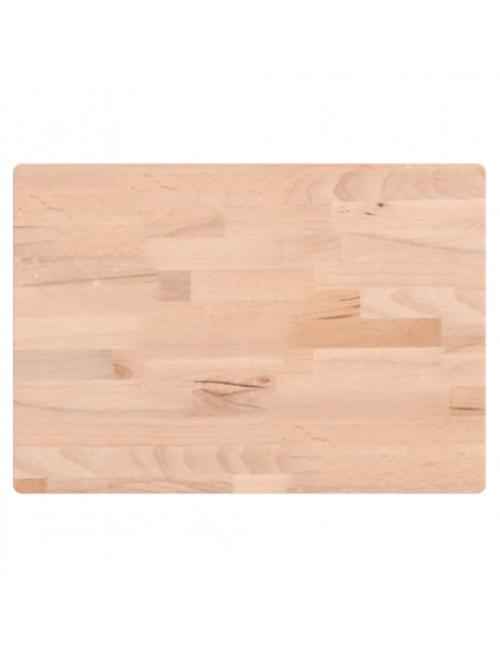Tagliere 50x35x4 cm in Legno Massello di Faggio