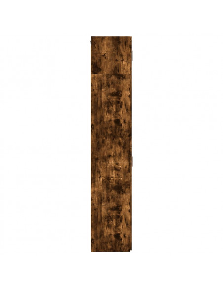 Mobile Sottile Rovere Fumo 50x42,5x225 cm in Truciolato