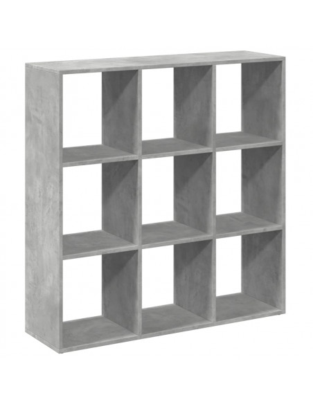 Libreria Divisorio Grigio Cemento 102x29x103,5 cm in Truciolato