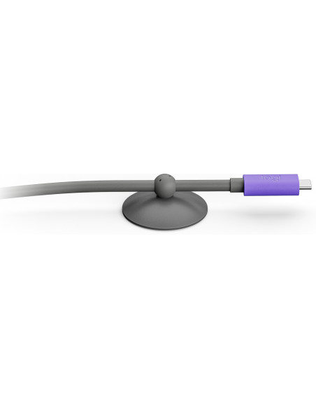 Logitech 952-000195 cavo USB USB 3.2 Gen 2 (3.1 Gen 2) 5 m USB C Grafite, Viola