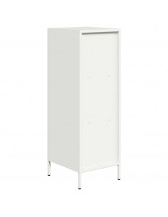 Credenza Bianca 35x39x103,5 cm in Acciaio 2