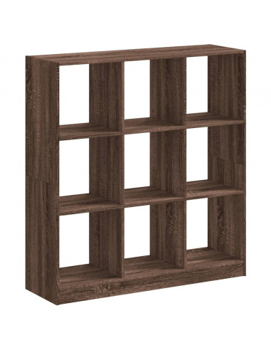 Libreria Rovere Marrone 102x32x108 cm in Legno Multistrato