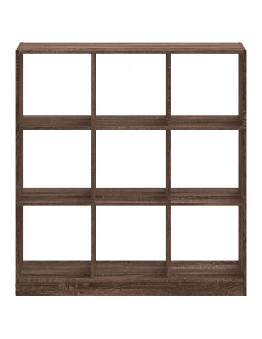 Libreria Rovere Marrone 102x32x108 cm in Legno Multistrato