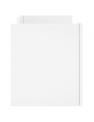 Mobile Porta TV Bianco 80x35x40 cm in Legno Multistrato