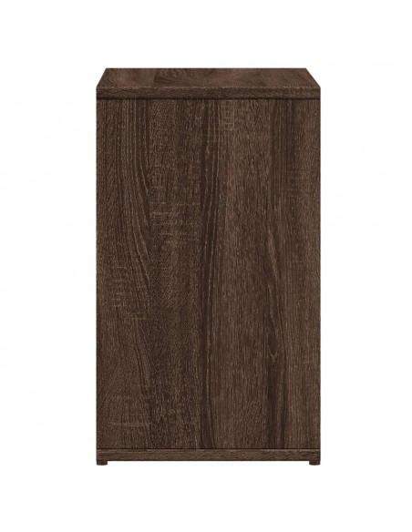 Tavolini 2 pz Rovere Marrone 50x30x50 cm in Legno Multistrato